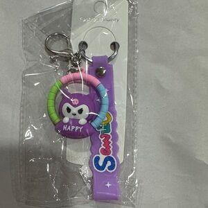 Purple Owl Keychain Toy